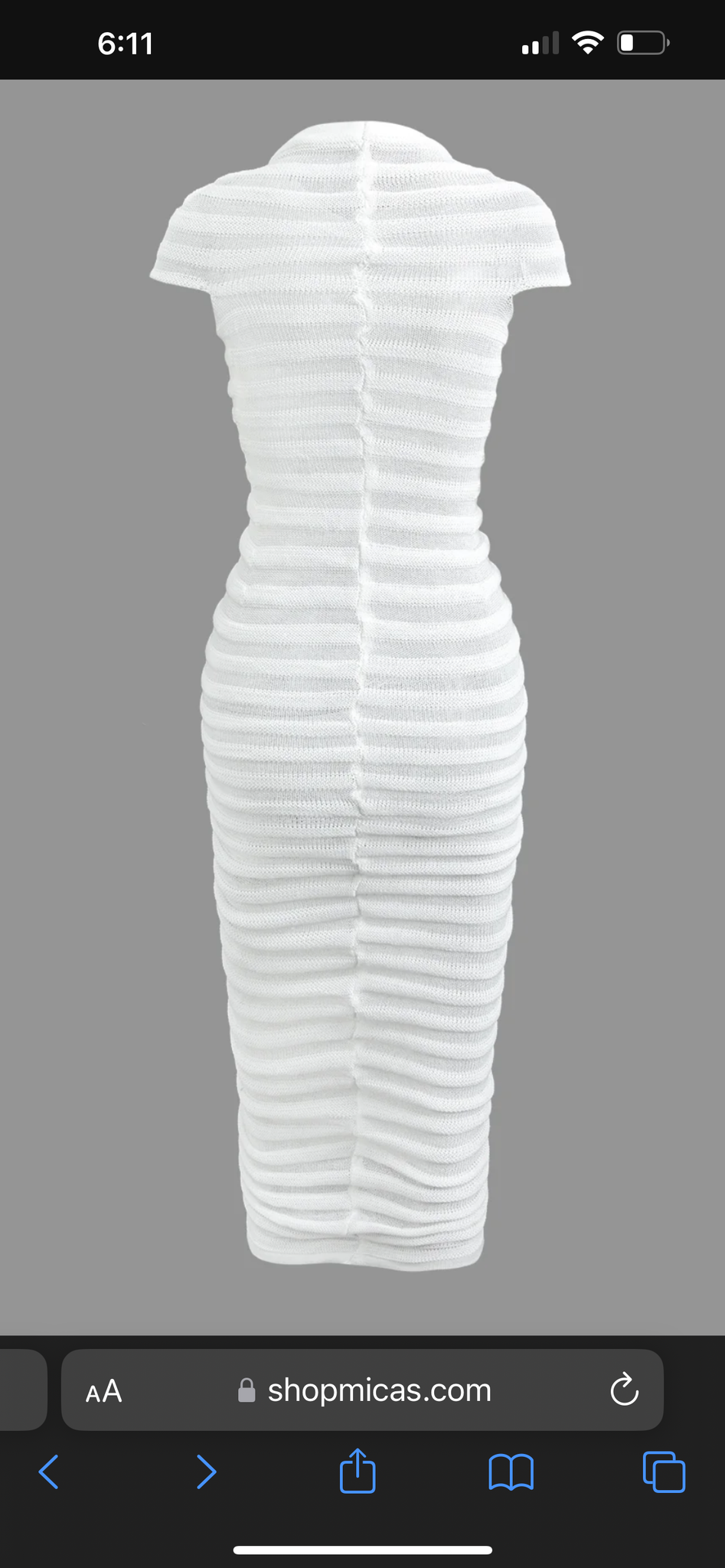 Mock neck long white dress DefinedImage Mock neck long white dress DefinedImage