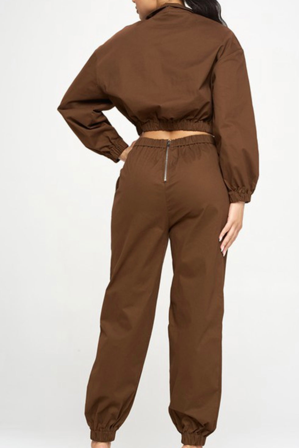 Brown Fanny Pack Jogger