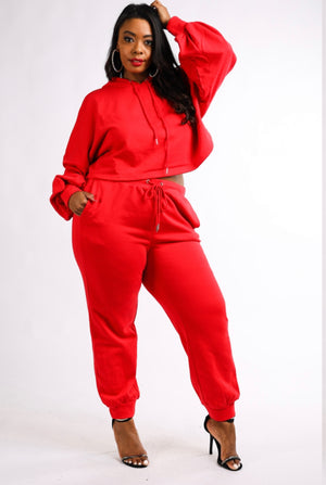 Red Comfy Set